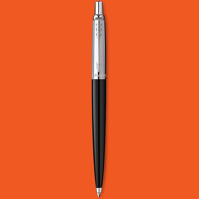 Parker Jotter Originals Ballpoint Pen, Classic Black Finish, Medium Point - Image 3