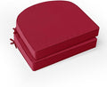 Outdoor Chair Cushions Set of 2: Waterproof & Fade Resistant Patio Furniture by SUMMSUN