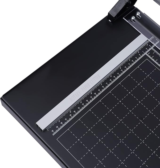 24 Inch Commercial Manual Precision Rotary Paper Trimmer Cutter, Heavy Duty - Image 9