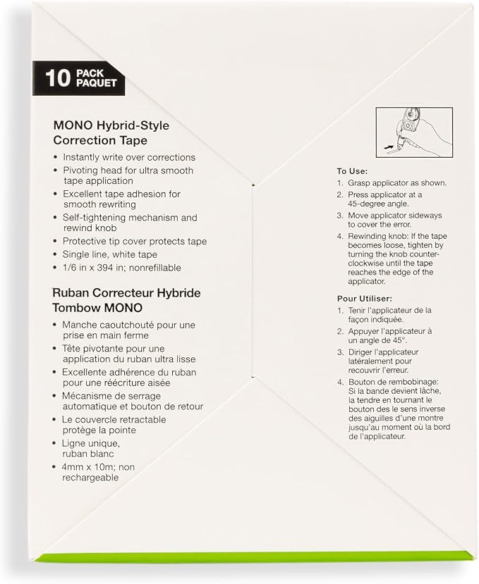 Tombow 68721 MONO Hybrid Correction Tape - Image 3