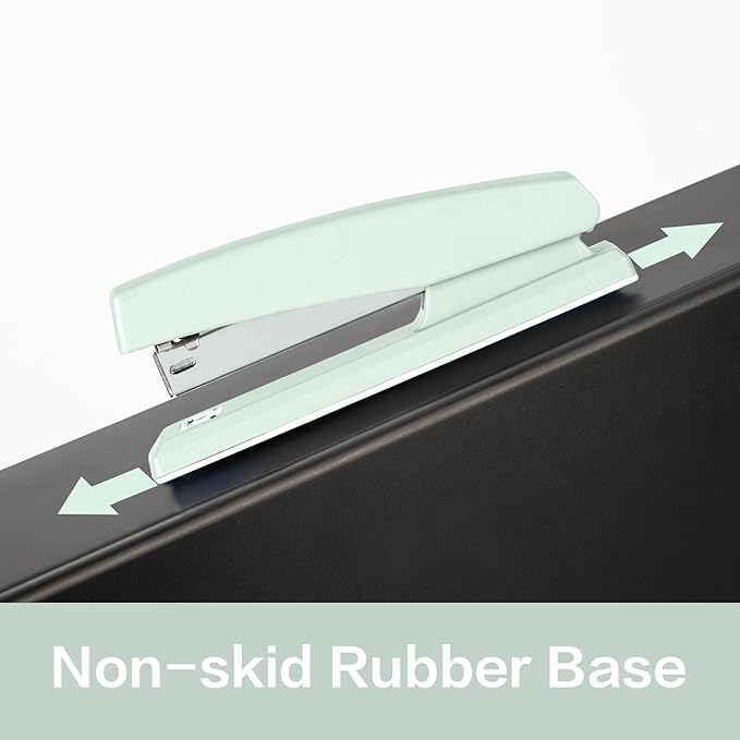 Deli Stapler, Desktop Stapler, Office Staplers, 25 Sheet Capacity, Includes - Image 5