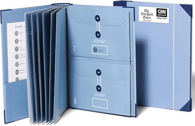 The Folio® Important Document Organizer by Savor | Binder by Savor