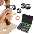 12 in 1 Hollow Hole Punch Set, Gasket Cutting Puncher, Leather Punch. | 12 by SENROG