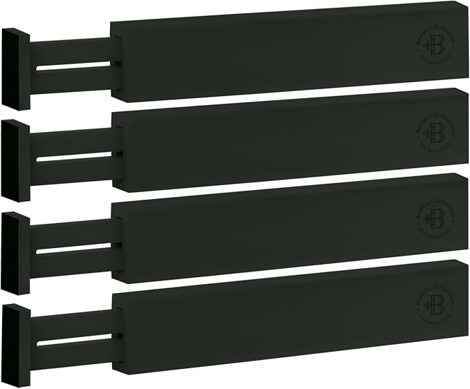 4-Pack Bamboo Drawer Dividers - Image 9