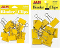 JAM PAPER Colorful Binder Clips Assortment by JAMPaper