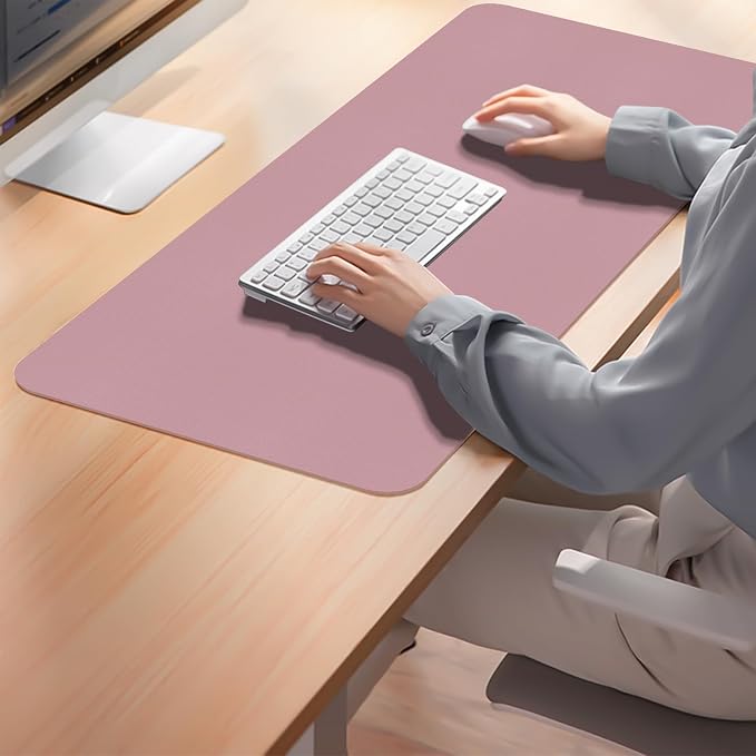 Non-Slip Desk Pad Mat, Leather Desk Mat - Image 7