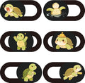 6Pcs 6 Styles Turtle Camera Cover Slide Cute Privacy Guard Accessories by PRESSINART