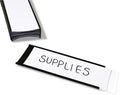 SmartSign Magnetic 'C' Channel Label Holders | 2.5" x 6" Pack of 10 by SmartSign