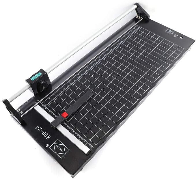 24 Inch Commercial Manual Precision Rotary Paper Trimmer Cutter, Heavy Duty by YIYIBYUS