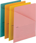 Smead Organized Up Notes Slash File Jacket, Letter Size, 12 per Pack by SMEAD