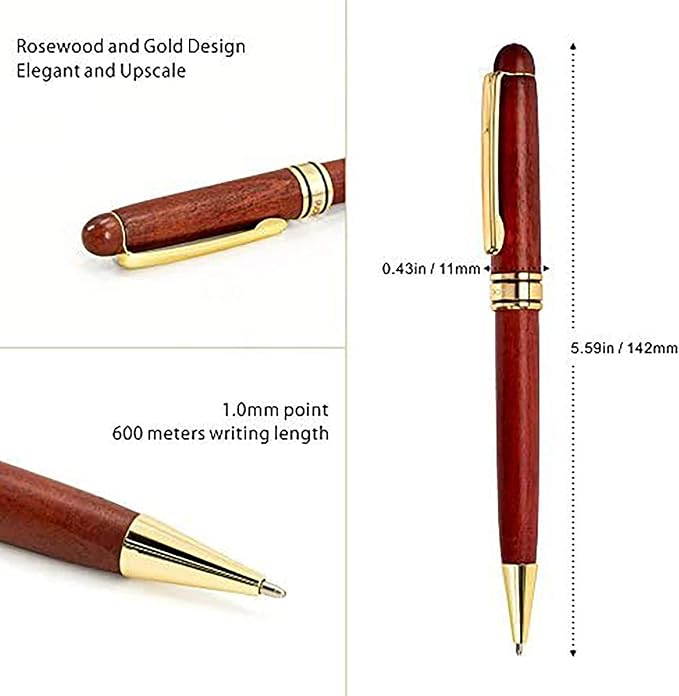 Cambond Wood Ballpoint Pens Gift Set - Image 9