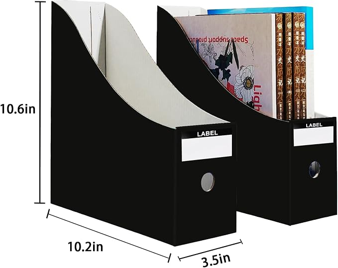 Limitliho Cardboard Magazine File Holder - Image 5