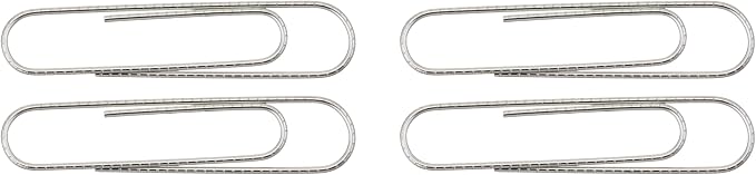 OIC Giant-Size Non-Skid Paper Clips by Officemate+OIC