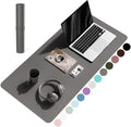 YSAGi Non-Slip Leather Desk Pad, Waterproof Laptop Computer Desk Keyboard Mat by YSAGi