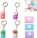 4 PCS Mini Stapler Cute Small Stapler Mini Stationery Set Pink Stapler & by JLEivvi