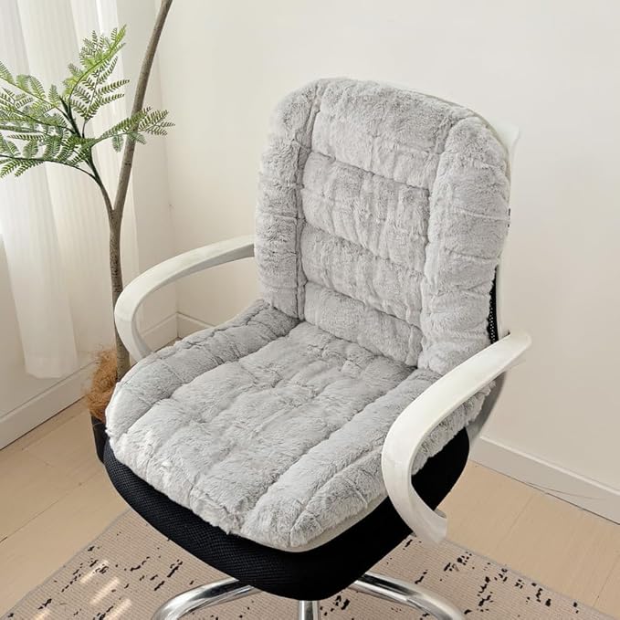 Office Seat Cushion with Back Support Plush Chair Pad - Image 5