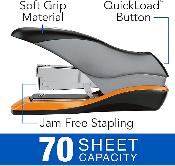 Swingline Stapler, 70 Sheet Capacity, Full Strip, Desktop Stapler, Optima 70 - Image 2