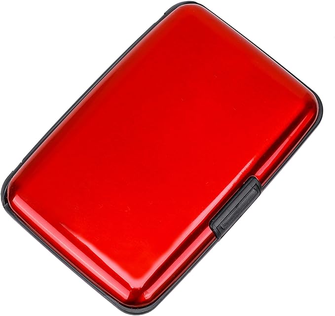 ELFISH Mini RFID Aluminum Wallet Credit Cards Holder Business Card Case Metal by ELFISH