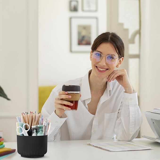 SKYDUE 360 Degree Rotating Pencil Pen Holder - Image 7