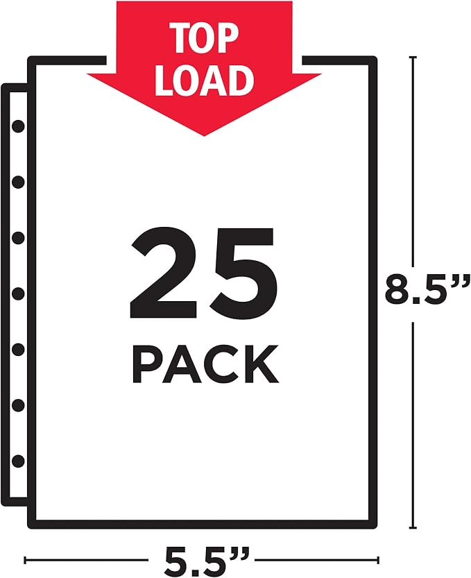Avery Diamond Clear Heavyweight Sheet Protectors - Image 4