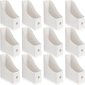 Geyee 12 Pack Magazine File Holder Plastic Desk Organizer Magazine Holder by Geyee