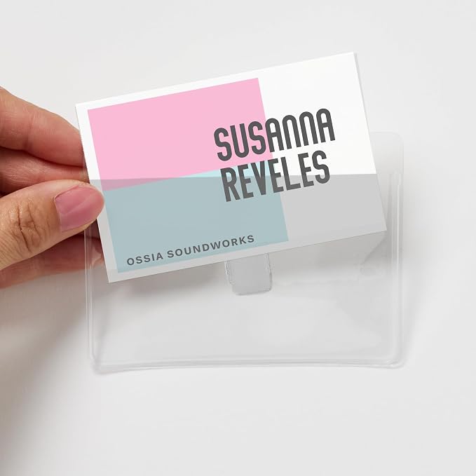Avery Customizable Name Badge Inserts, 2 Packs of 300, 600 Printable Name Tag - Image 5