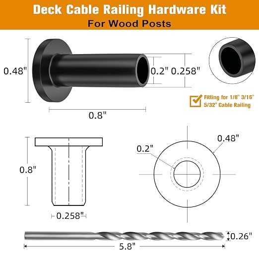 Cable Railing Protector Sleeves - Image 2