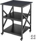 Fannova Printer Stand, 23.6 x 23.6 x 30.1 Inches Large Square Printer Table by Fannova