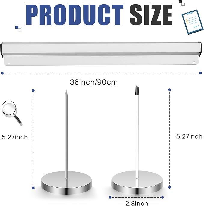 Henoyso 36 Inch Aluminum Slide Check Rack - Image 3