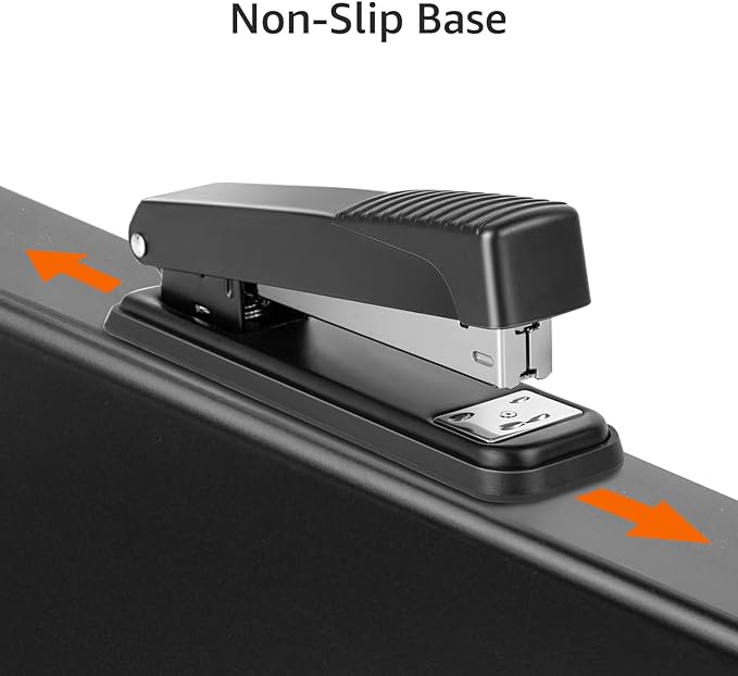 Amazon Basics Full-Strip Metal Office Desktop Stapler, 20 Sheet Capacity - Image 4
