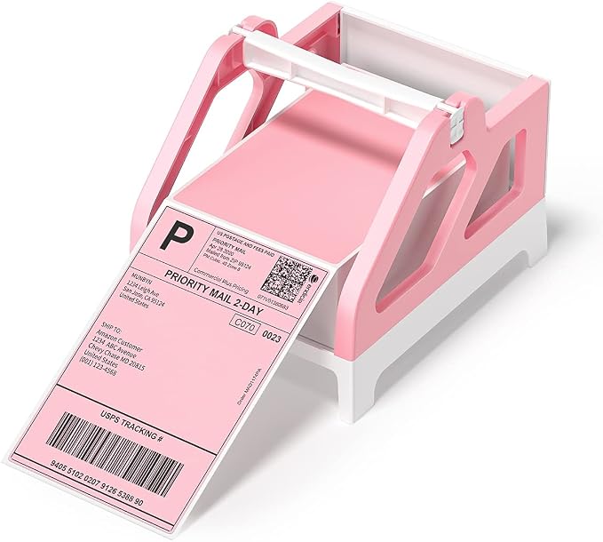 MUNBYN Label Holder for Rolls and Fan-Fold Labels, For Desktop Thermal Printer - Image 8