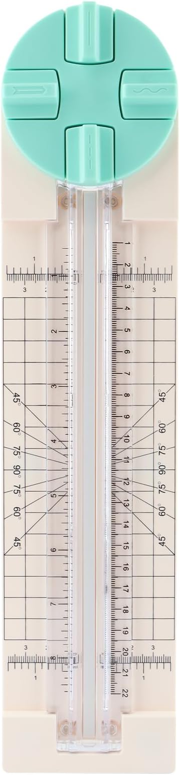 A5 Paper Cutter, 4 in 1 Paper Trimmer Photo Cutter, Scrapbook Papers Craft - Image 9