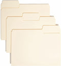 Smead SuperTab File Folder, Oversized 1/3-Cut Tab, Letter Size, 100 Per Box by SMEAD
