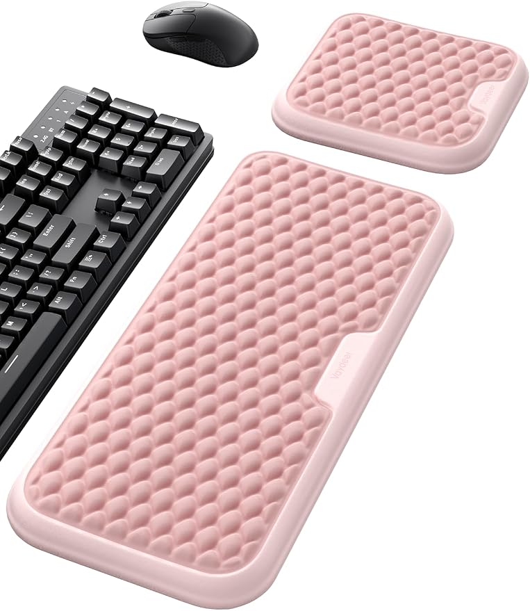 Vaydeer Extra Large Wide Wrist Rest Set by Vaydeer