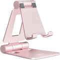 Nulaxy Dual Folding Cell Phone Stand, Fully Adjustable Foldable Desktop Phone by Nulaxy