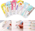 Geluode 6Pcs Decorative Correction Tape, Creative Cartoon Pattern Decorative by Geluode