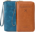 Multi-Functional RFID Passport Wallet, RFID Passport Holder by LECDOA