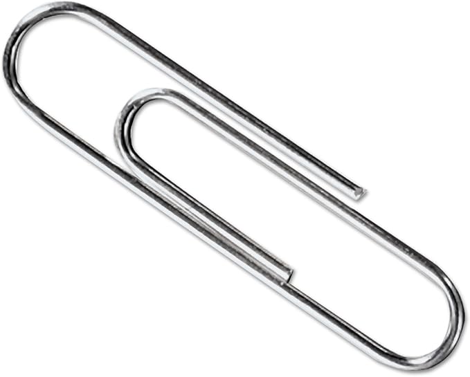 ACCO 72320 Smooth Standard Paper Clip, 10 Boxes/Pack - Image 2