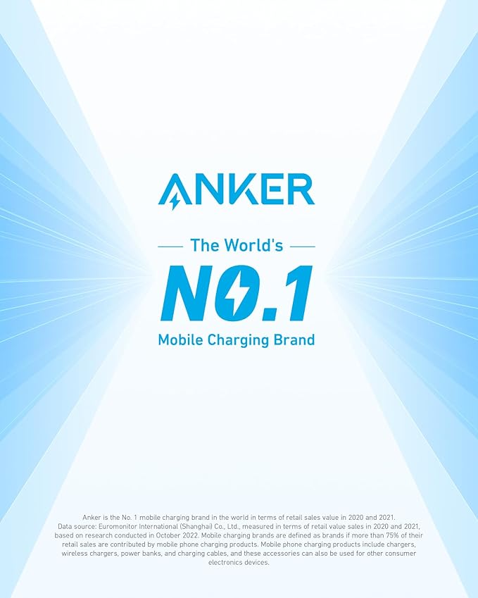 Anker Power Strip with 2100J Surge Protector, Outlet Extender, 10ft Extension - Image 3