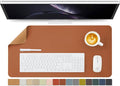 Cork Desk Mat - Dual-Sided Desk Pad by HOMIEAZICOZI