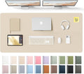 YSAGi Leather Desk Pad Protector, Office Desk Mat, Large Mouse Pad, Non-Slip PU by YSAGi