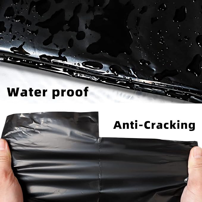 POLYSELLS 200 pcs 10x13 Inches Black Poly Mailers Shipping Envelopes, Strong - Image 4