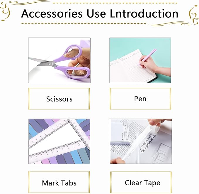 Office Supplies, Stapler and Tape Dispenser Set - Image 3