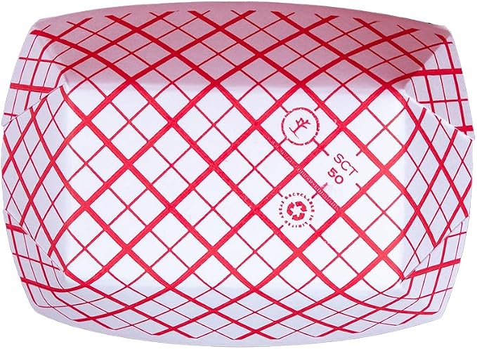 Southern Champion Tray 0409 #50 Southland Paperboard Food Tray, 1/2 lb Capacity - Image 2