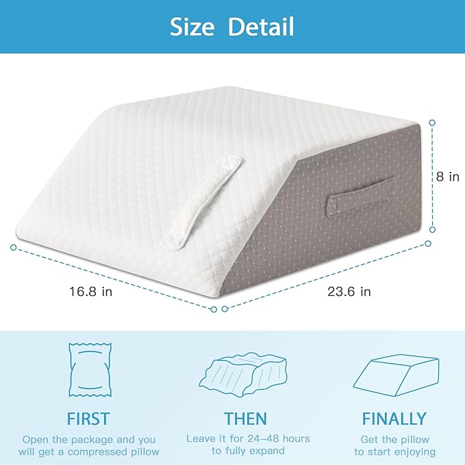 MEGCXIT Leg Pillow Elevation Blood Circulation, Leg Wedge - Image 2