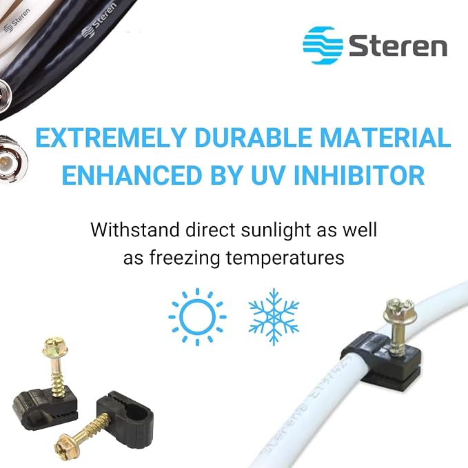 STEREN Coaxial Cable Clips - Image 2