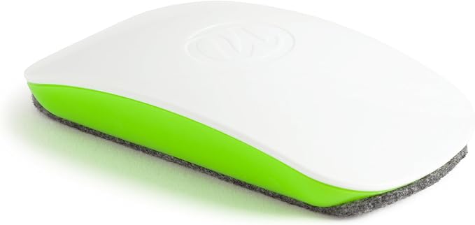 U Brands Magnetic Whiteboard Eraser, 4.5" x 2.25" x 1", Dry Erase Felt Eraser by UBrands
