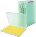 Clipboard with Storage, Waterproof Foldable Heavy Duty Nursing Clip Board by ZHIQUANQIHAN