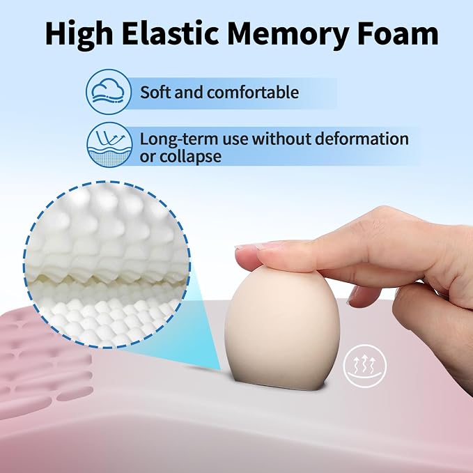 YIWEI Ergonomic Mouse Pad with Wrist Rest - Image 3