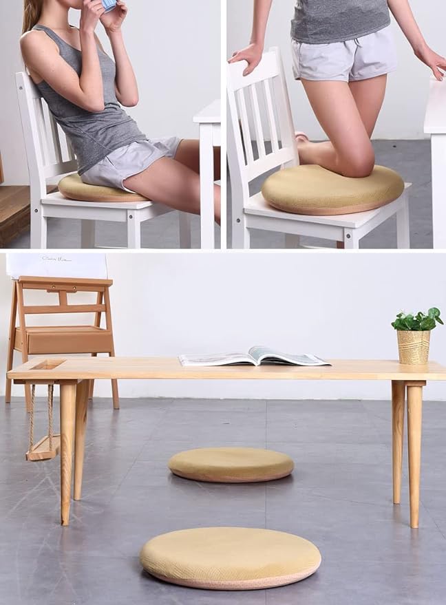 Sigmat Memory Foam Seat Cushion Anti-Slip Soft Round Stool Cushion Chair Pad 13 - Image 8